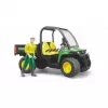 Spielzeugfahrzeug BRUDER John Deere Gator XUV 855D mit Fahrer