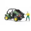 Spielzeugfahrzeug BRUDER John Deere Gator XUV 855D mit Fahrer