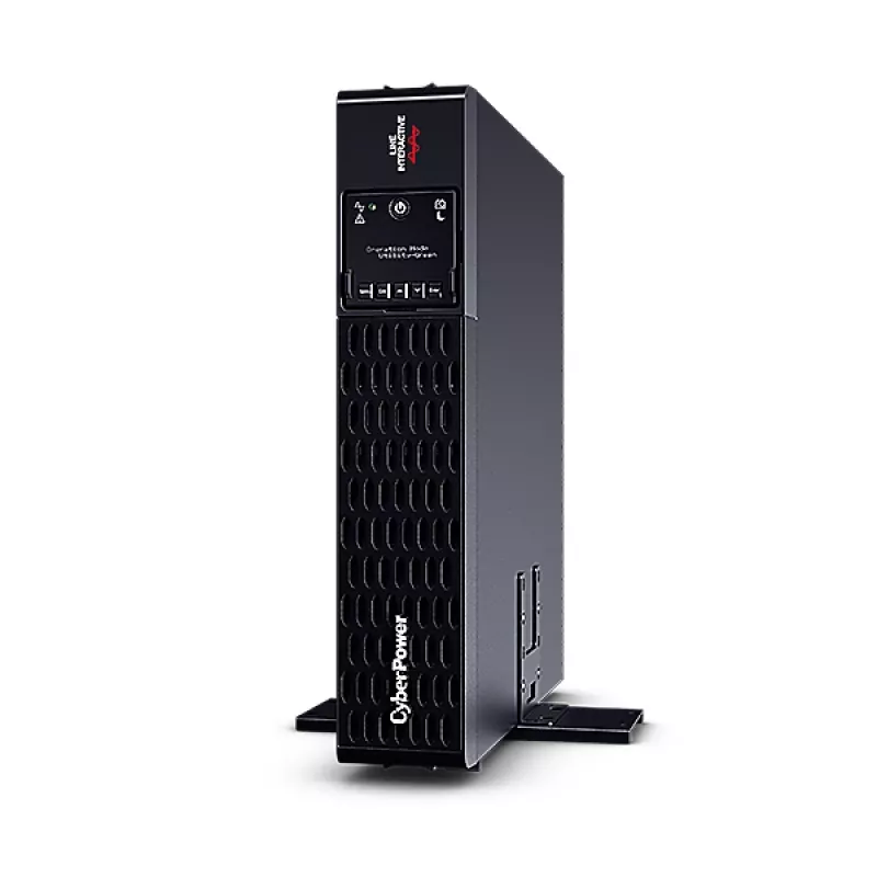 Uninterruptible Power Supply CYBERPOWER PR1500ERT2U 1.5 kVA / 1500 W, Line-Interactive, Pure sine, 10x C13 outlets, 2U rack