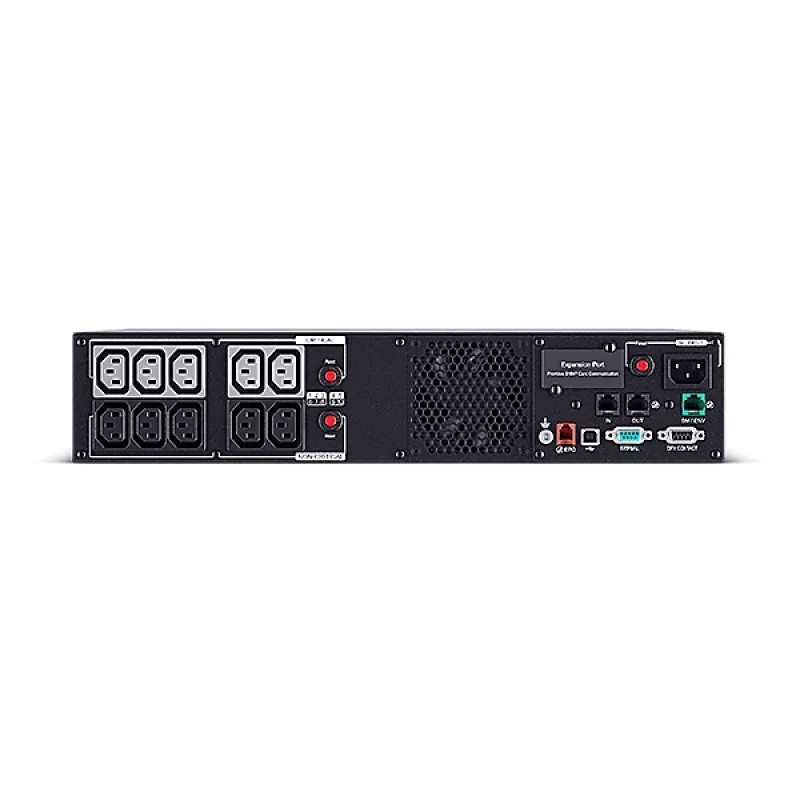 Uninterruptible Power Supply CYBERPOWER PR1500ERT2U 1.5 kVA / 1500 W, Line-Interactive, Pure sine, 10x C13 outlets, 2U rack