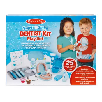 Spielzeug-Zahnarzt-Set Spinmaster Melissa & Doug Super Smile Dentist, geeignet ab 3 Jahren, mehrfarbig