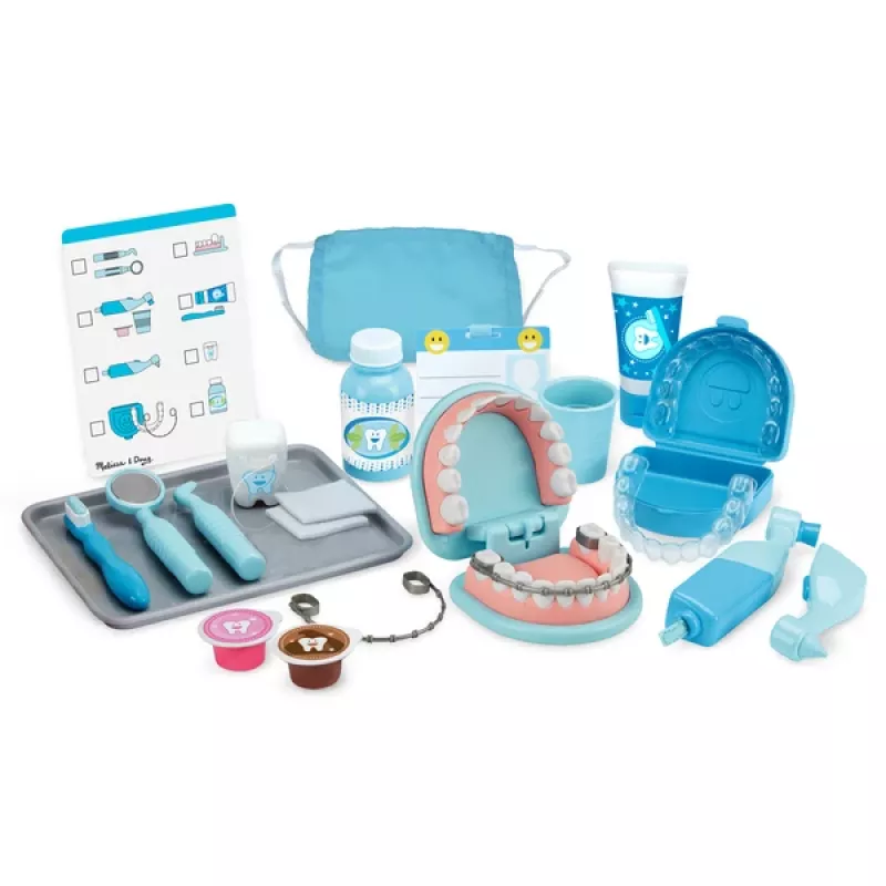 Spielzeug-Zahnarzt-Set Spinmaster Melissa & Doug Super Smile Dentist, geeignet ab 3 Jahren, mehrfarbig