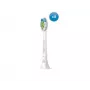 Zahnbürstenaufsätze Philips HX6068/87 Optimal White, 8 Stück, Weiß, mittlere Borstenhärte, 3-Monate-Austauschintervall