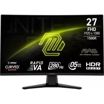 MSI MAG 274CXF Computer Monitor 68,6 cm (27 Zoll) 1920 x 1080 Pixel Full HD Schwarz