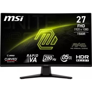 MSI MAG 274CXF Computer Monitor 68,6 cm (27 Zoll) 1920 x 1080 Pixel Full HD Schwarz