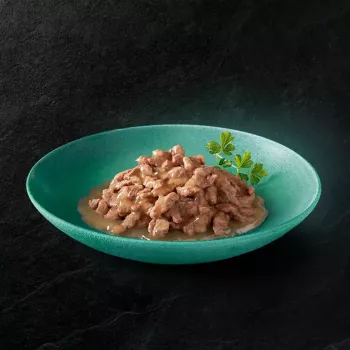 Nassfutter für Katzen Sheba Kitten Selection of Flavors in Sauce 40×85 g — Nassfutter für Kätzchen, 40 Beutel x 85 g, 3,4 kg, Hauptgeschmack Huhn