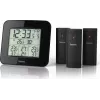 Hama „EWS-Trio“ Wetterstation, mit drei Sensoren, schwarz