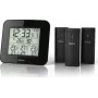 Hama „EWS-Trio“ Wetterstation, mit drei Sensoren, schwarz