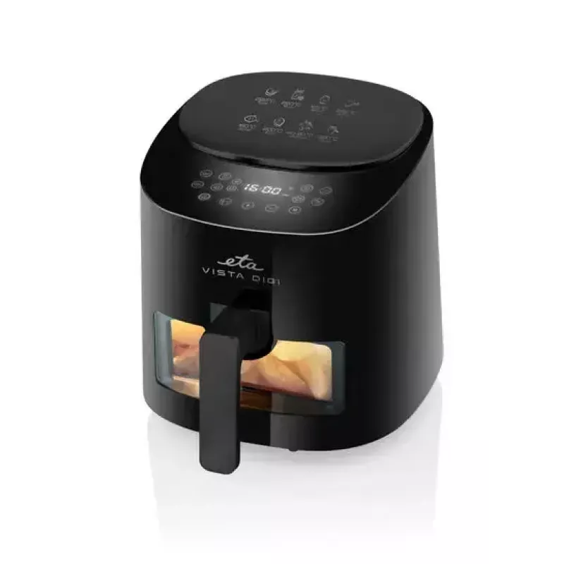 Heißluftfritteuse Eta Vista Digi Single 4,3 l 1300 W Schwarz