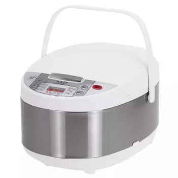 Multikocher Adler AD 6420 — 700 W, 3,25 L Fassungsvermögen, 6 programmierbare Programme, LED-Anzeige