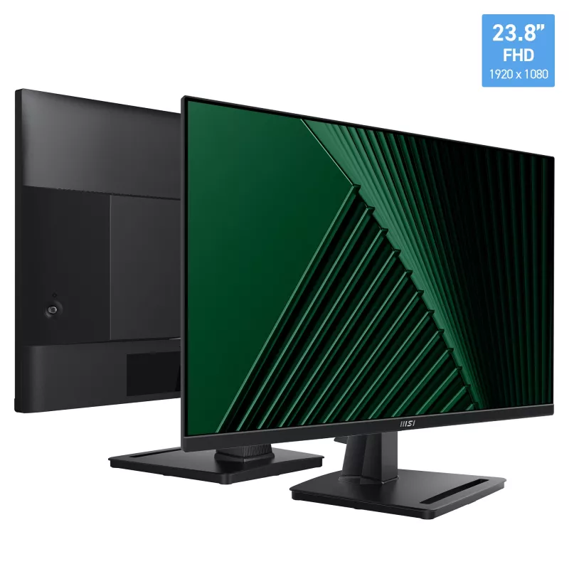 LCD-Monitor MSI Pro MP245G 23,8 Zoll Full HD (1920×1080), IPS, 4 ms, 300 cd/m², VESA, integrierte Lautsprecher