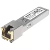 Intellinet Transceiver-Modul optisch, Gigabit RJ45 Kupfer SFP, 1000Base-T (RJ45) Port, 100 m, MSA-konform, entspricht Cisco GLC-T, Ethernet, Glasfaser, drei Jahre Garantie