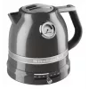 Elektrischer Wasserkocher KITCHENAID 5KEK1522EMS — 1,5 L, 2400 W, Edelstahl, 7 Temperatureinstellungen