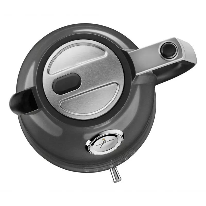 Elektrischer Wasserkocher KITCHENAID 5KEK1522EMS — 1,5 L, 2400 W, Edelstahl, 7 Temperatureinstellungen