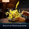 4D Build, Pokémon Pikachu 3D-Modellbausatz, Pokémon-Figur, Kanto First Partner Collection, Schreibtischdekoration, 201 Teile, für Kinder ab 12 Jahren