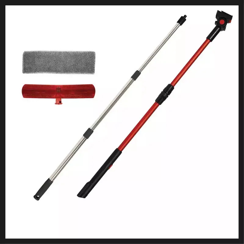 Fensterreinigungswerkzeug Einhell BRILLIANTO 1200 mm Schwarz Rot