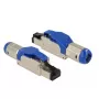 Drahtverbinder RJ-45 DeLOCK 86487 Blau Silber