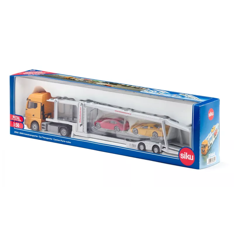 Siku MAN Autotransporter Autotransporter Modell vormontiert 1:50