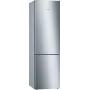Bosch Serie 6 KGE39AICA Kühl-Gefrierkombination Freistehend 343 L Edelstahl