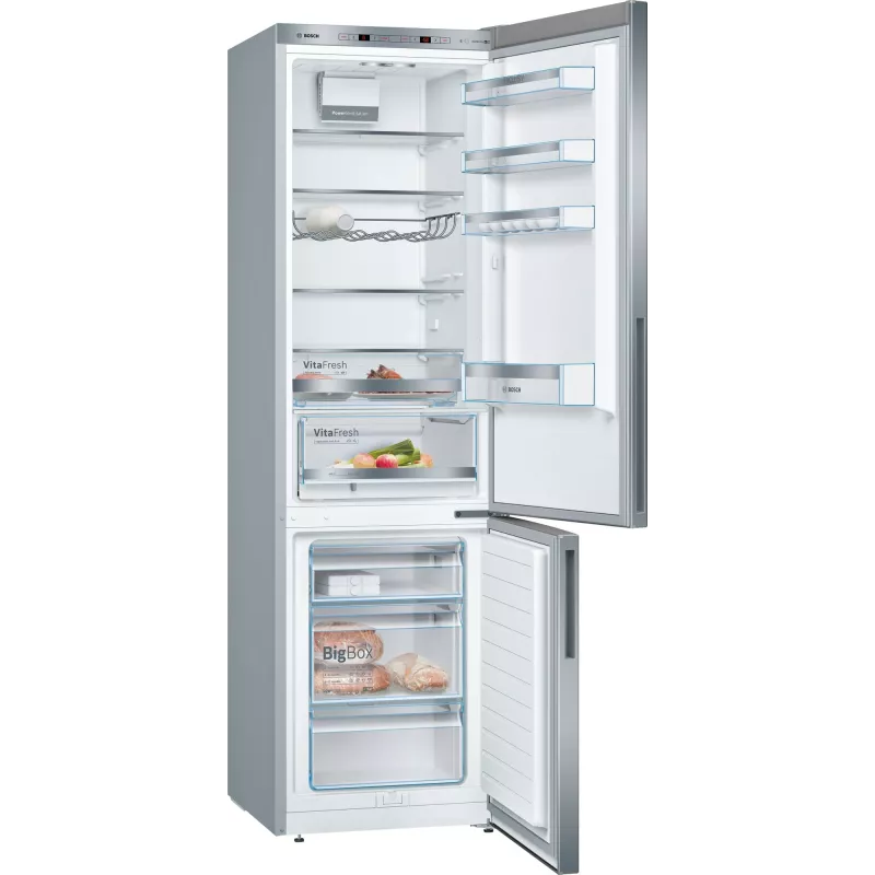 Bosch Serie 6 KGE39AICA Kühl-Gefrierkombination Freistehend 343 L Edelstahl