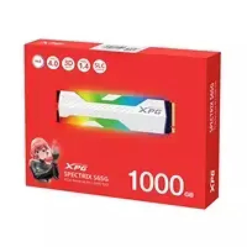 M.2 NVMe SSD ADATA XPG SPECTRIX S65G 1 TB PCIe Gen4x4 6000 MB/s Lesen 4000 MB/s Schreiben