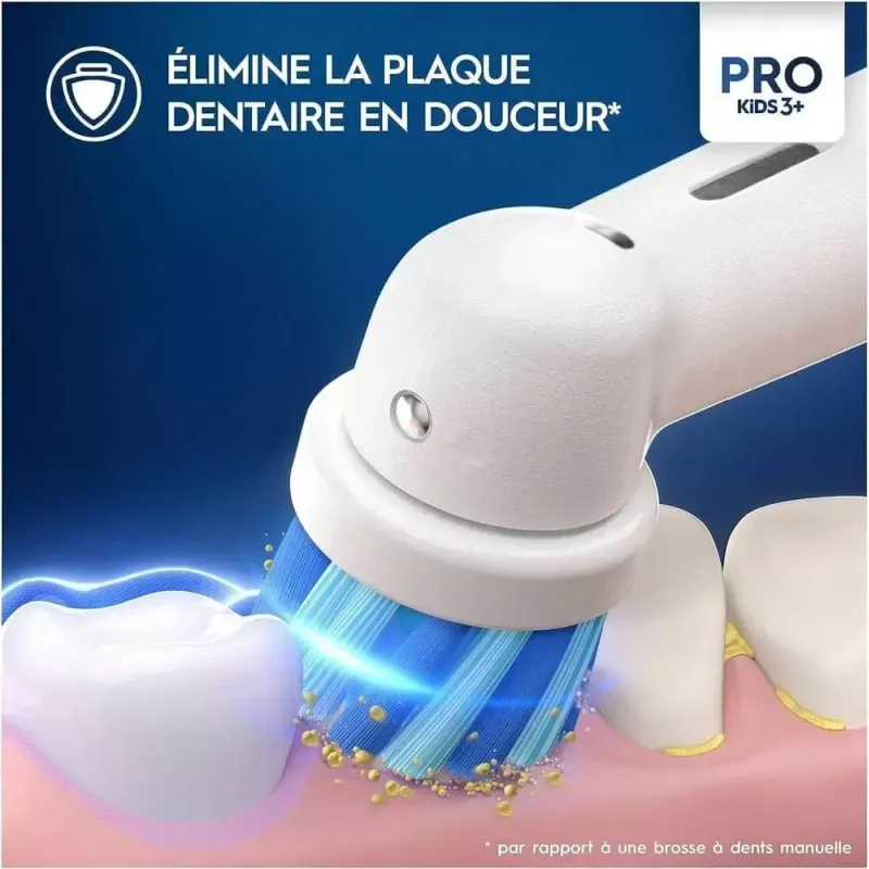 Oral-B Kids Pro Kids3+ 4 Stk. Mehrfarbig, Weiß