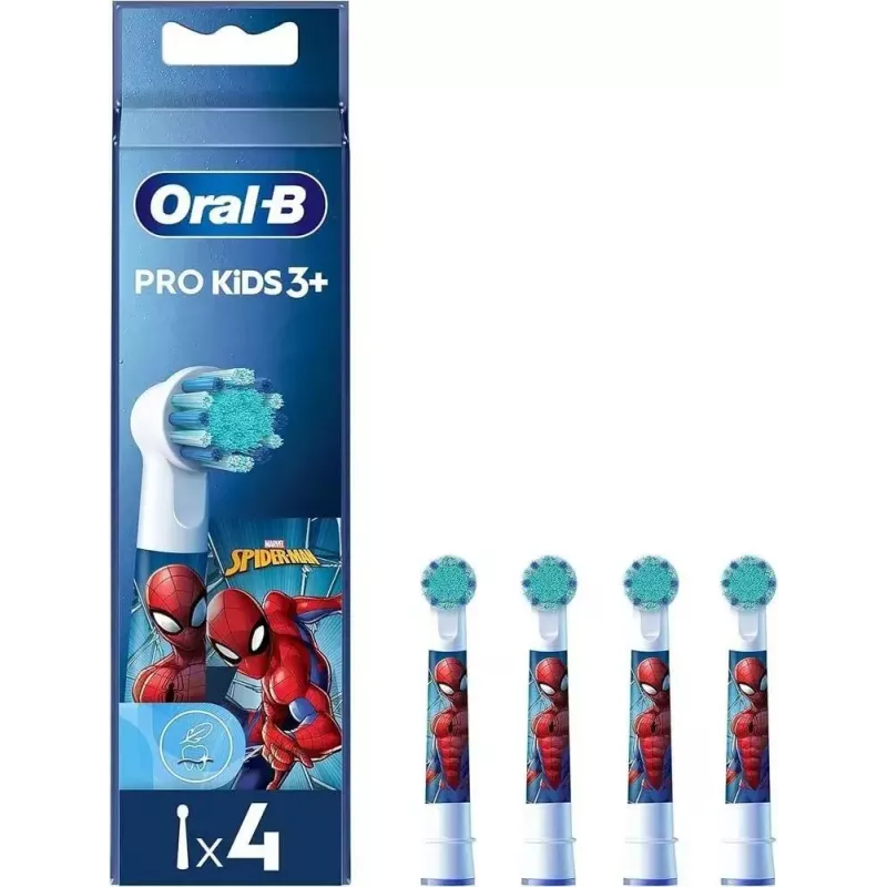 Oral-B Kids Pro Kids3+ 4 Stk. Mehrfarbig, Weiß