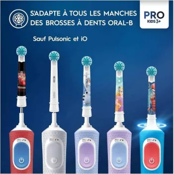 Oral-B Kids Pro Kids3+ 4 Stk. Mehrfarbig, Weiß