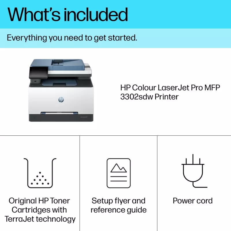 Multifunktionsdrucker HP Color LaserJet Pro MFP 3302sdw Laserdruck Farbe
