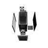 PC-Gehäuse DeepCool MATREXX 40 3FS Micro Tower — Micro ATX/Mini-ITX, gehärtetes Glas, 3x140/2x120 Lüfterunterstützung, GPU bis zu 320 mm, 2x3,5 Zoll + 2x2,5 Zoll, Schwarz