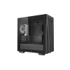 PC-Gehäuse DeepCool MATREXX 40 3FS Micro Tower — Micro ATX/Mini-ITX, gehärtetes Glas, 3x140/2x120 Lüfterunterstützung, GPU bis zu 320 mm, 2x3,5 Zoll + 2x2,5 Zoll, Schwarz