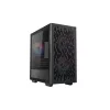 PC-Gehäuse DeepCool MATREXX 40 3FS Micro Tower — Micro ATX/Mini-ITX, gehärtetes Glas, 3x140/2x120 Lüfterunterstützung, GPU bis zu 320 mm, 2x3,5 Zoll + 2x2,5 Zoll, Schwarz