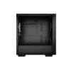 PC-Gehäuse DeepCool MATREXX 40 3FS Micro Tower — Micro ATX/Mini-ITX, gehärtetes Glas, 3x140/2x120 Lüfterunterstützung, GPU bis zu 320 mm, 2x3,5 Zoll + 2x2,5 Zoll, Schwarz