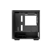 PC-Gehäuse DeepCool MATREXX 40 3FS Micro Tower — Micro ATX/Mini-ITX, gehärtetes Glas, 3x140/2x120 Lüfterunterstützung, GPU bis zu 320 mm, 2x3,5 Zoll + 2x2,5 Zoll, Schwarz