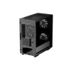 PC-Gehäuse DeepCool MATREXX 40 3FS Micro Tower — Micro ATX/Mini-ITX, gehärtetes Glas, 3x140/2x120 Lüfterunterstützung, GPU bis zu 320 mm, 2x3,5 Zoll + 2x2,5 Zoll, Schwarz