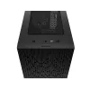 PC-Gehäuse DeepCool MATREXX 40 3FS Micro Tower — Micro ATX/Mini-ITX, gehärtetes Glas, 3x140/2x120 Lüfterunterstützung, GPU bis zu 320 mm, 2x3,5 Zoll + 2x2,5 Zoll, Schwarz