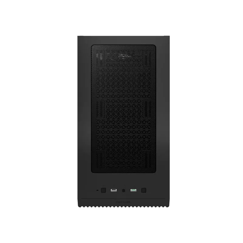 PC-Gehäuse DeepCool MATREXX 40 3FS Micro Tower — Micro ATX/Mini-ITX, gehärtetes Glas, 3x140/2x120 Lüfterunterstützung, GPU bis zu 320 mm, 2x3,5 Zoll + 2x2,5 Zoll, Schwarz