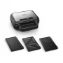 Tefal SW383D10 Sandwichmaker 700 W Schwarz, Edelstahl