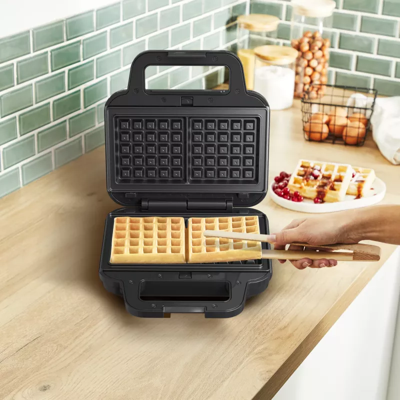 Tefal SW383D10 Sandwichmaker 700 W Schwarz, Edelstahl
