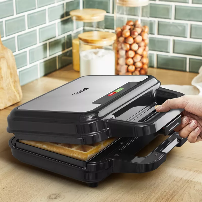 Tefal SW383D10 Sandwichmaker 700 W Schwarz, Edelstahl