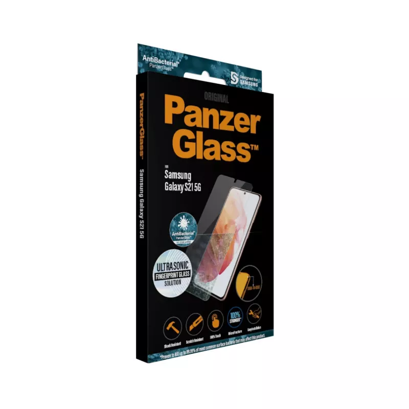 PanzerGlass Displayschutzglas für Samsung Galaxy S21 5G