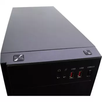 PC-Gehäuse Inter-Tech B-42 Midi Tower Schwarz
