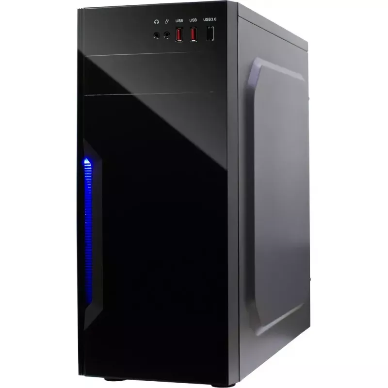 PC-Gehäuse Inter-Tech B-42 Midi Tower Schwarz