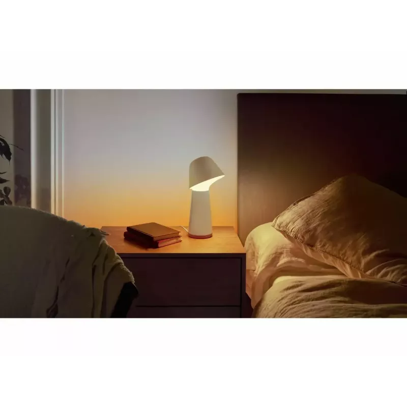 Nachttischlampe Philips Hue 13,4 W LED Weiß