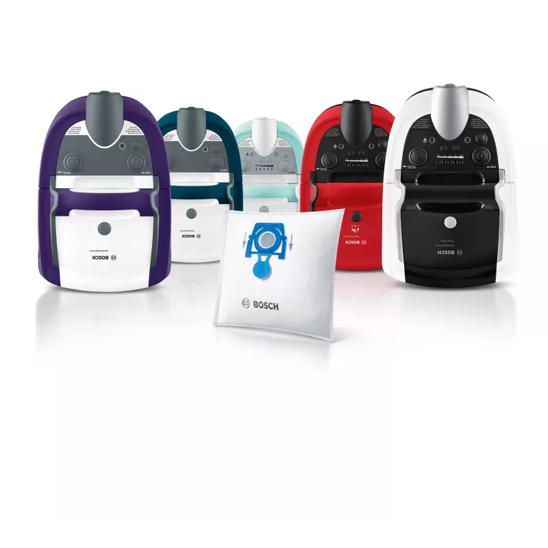 Staubbeutel für Bodenstaubsauger Bosch BBZWD4BAG, weiß, 4 Stück Packung