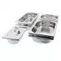 Backblech Electrolux PKKS8 rechteckig Edelstahl 400x340x75 mm
