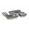 Electrolux PKKS8 Dampfgarbehälter-Set, Stahl, 4 Teile