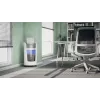 Leitz IQ OptiMax Office Mikroschnitt-Aktenvernichter Sicherheitsstufe P5 35L - Weiß