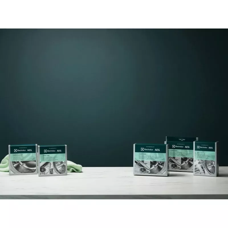 Entkalker- und Fettlöser-Pulver Electrolux M2GCP121 für Geschirrspüler und Waschmaschine, 12 Stk.