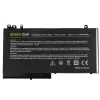 Akku Grün Cell DE117 für DELL Latitude 11 3150/3160, 12/ E5250/E5270 — LiPo 11.1V 3400mAh, 4 Zellen, schwarz